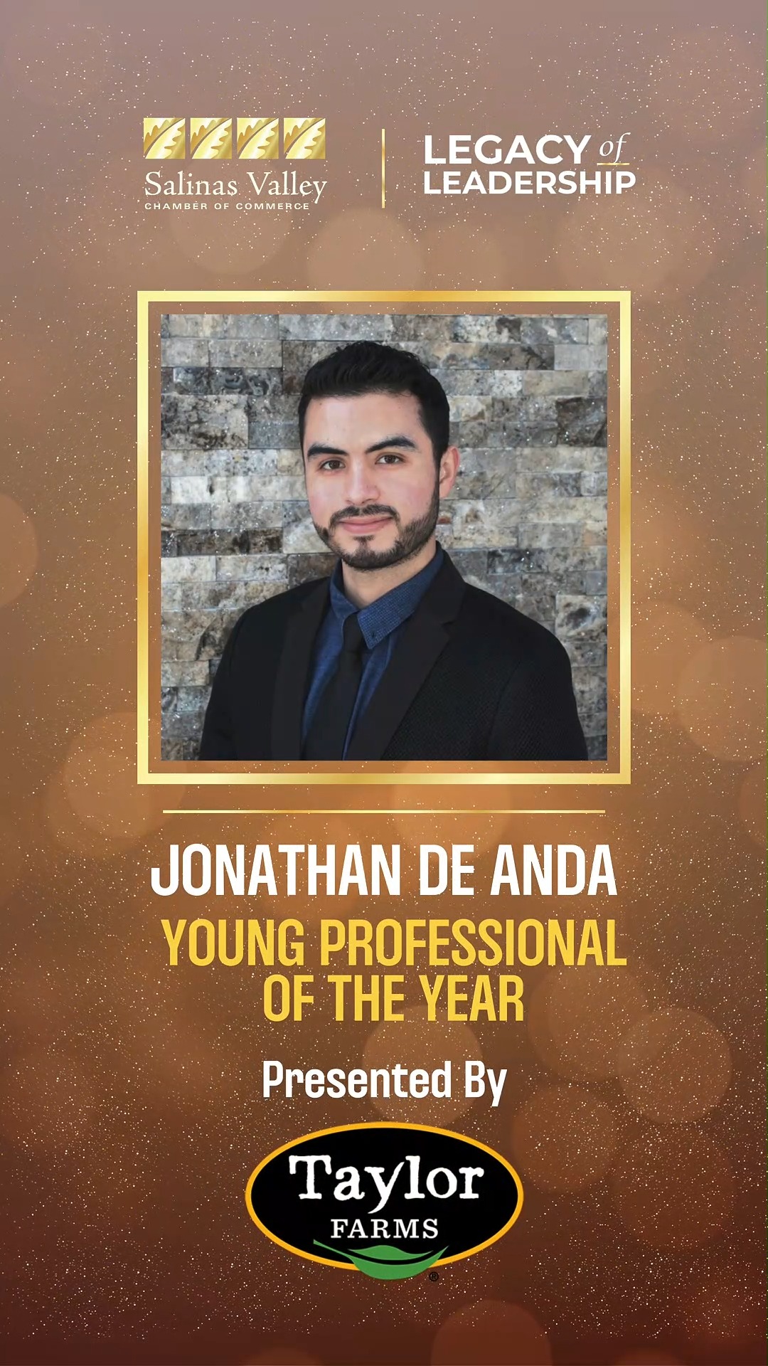Celebrating Jonthan De Anda, our 2025 Young Professional of the Year ...