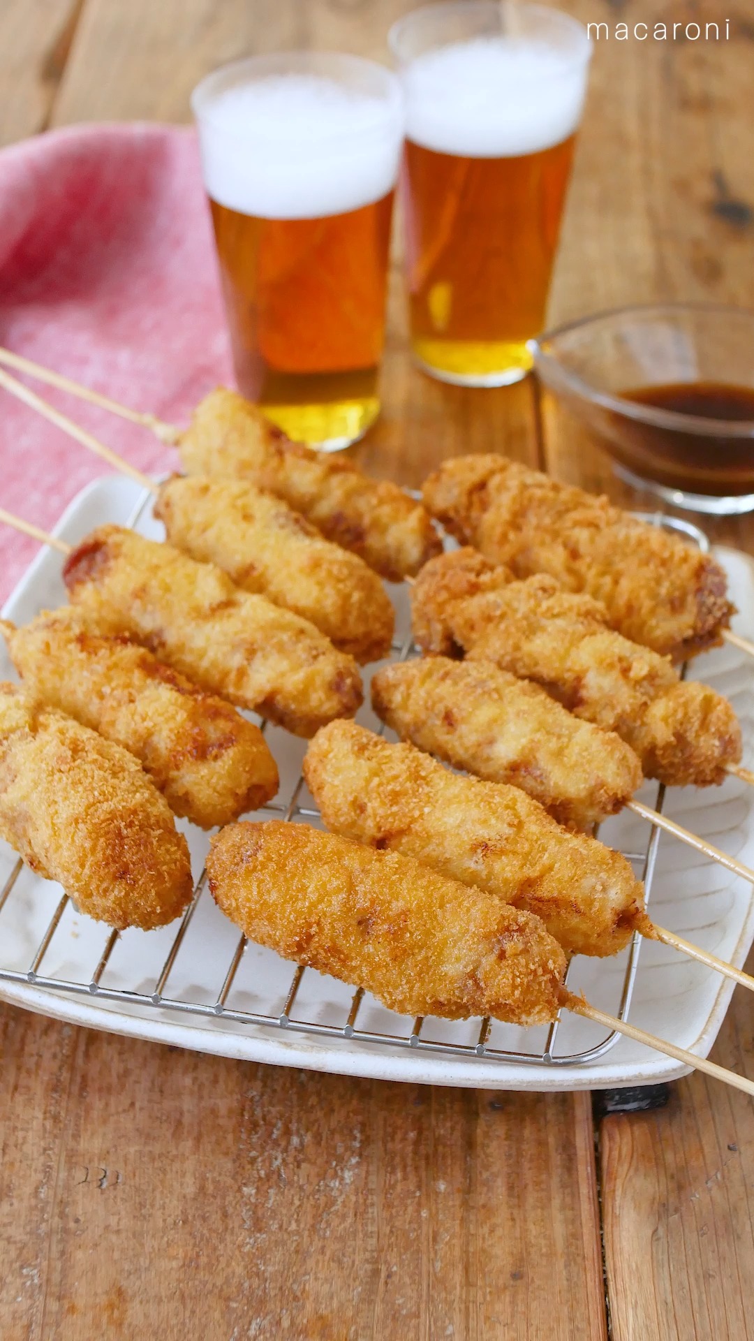 衣付けはアレで簡単に!? 「#豚こま串カツ」このレシピのポイントは↓の投稿文をチェックしてくださいね ...