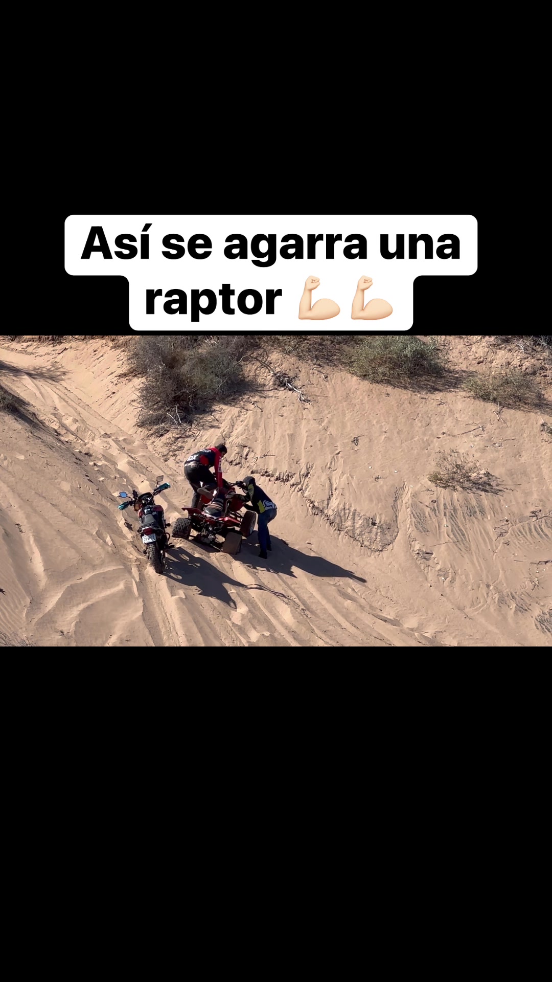 Así se agarra una raptor 💪🏻💪🏻 #reelsfypシ #offroad #yamaha #enduro # ...