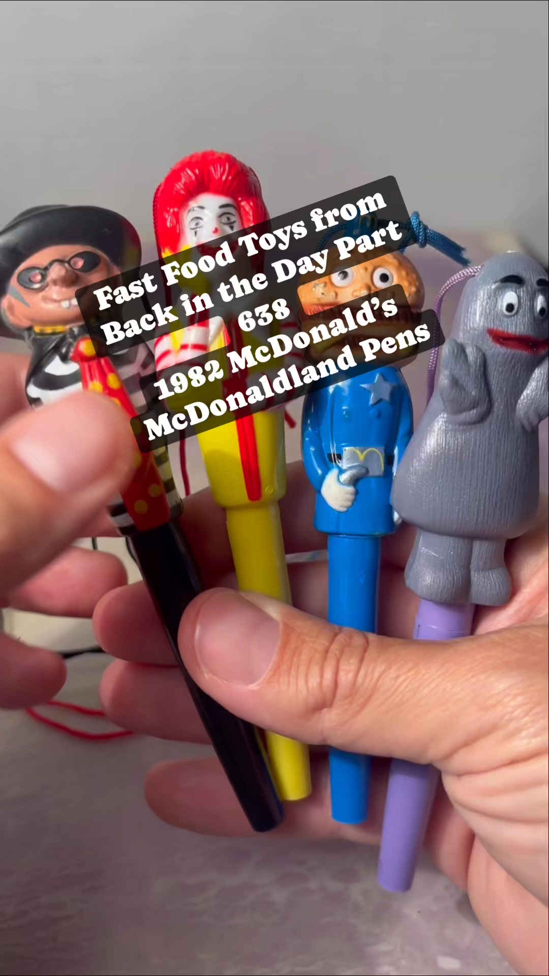 Vintage 1985 Ronald McDonald telephone