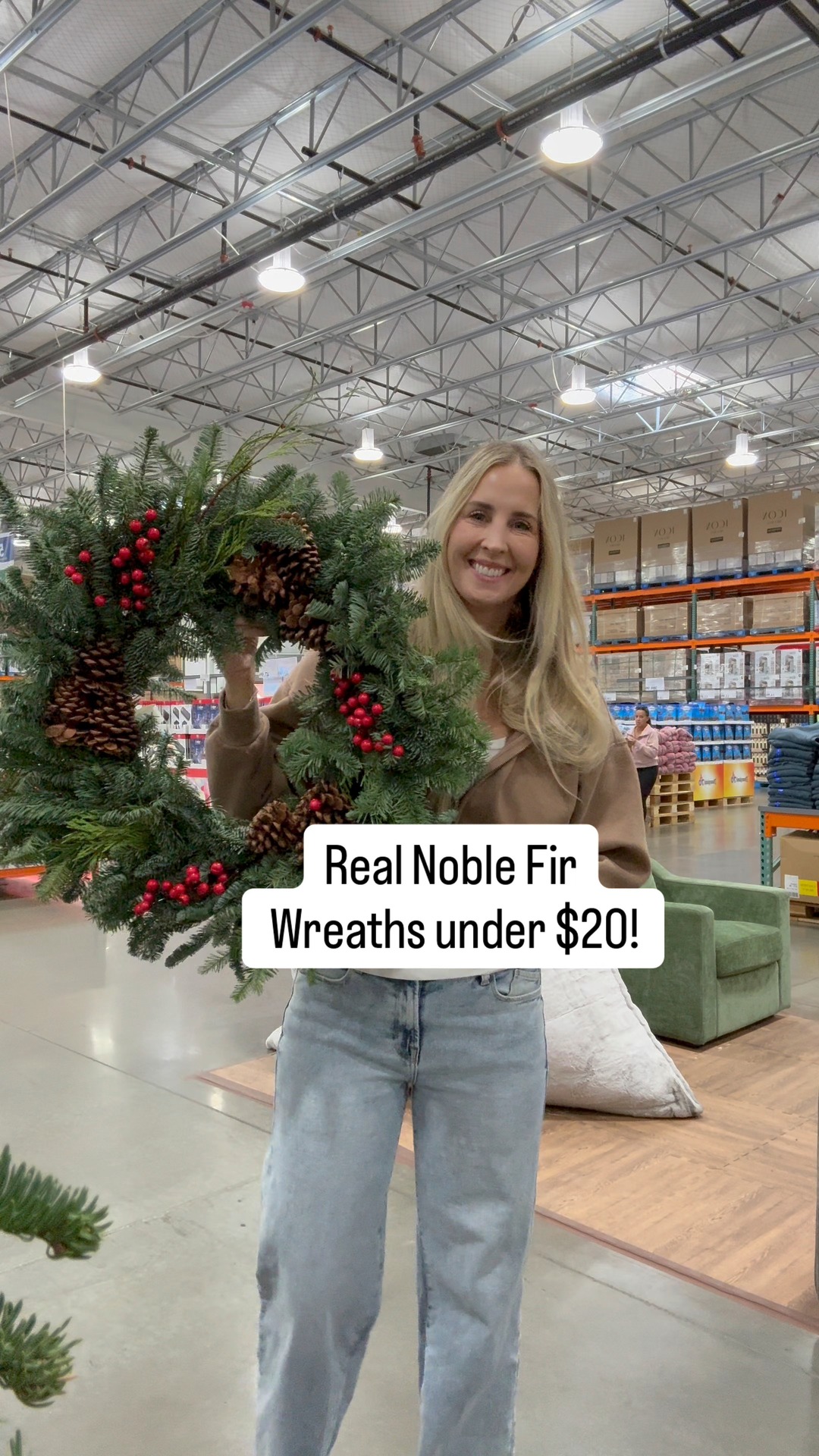 These Holiday wreaths at Costco smell like Christmas