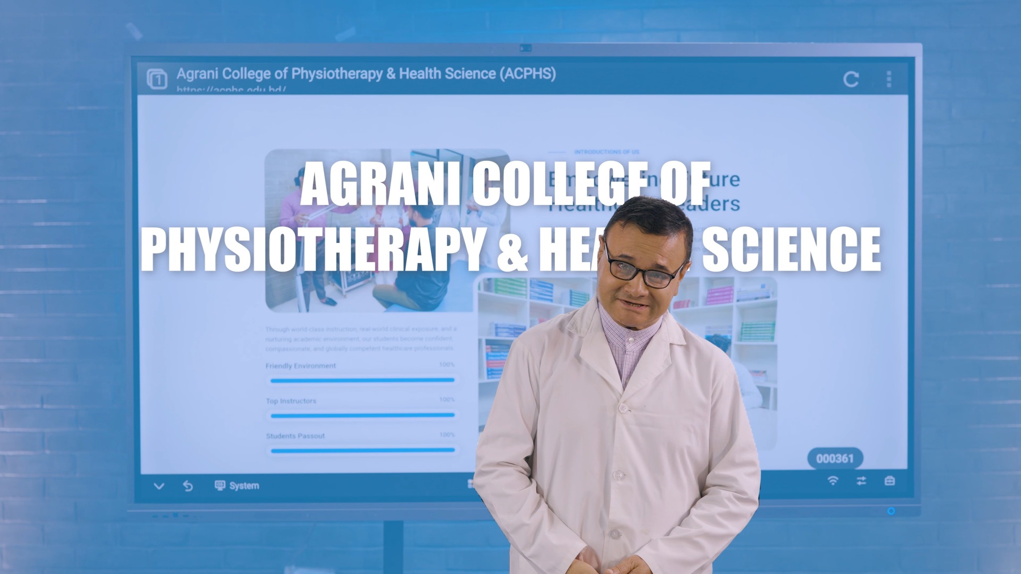 Agrani College of Physiotherapy & Health Science (ACPHS) Digital Class ...