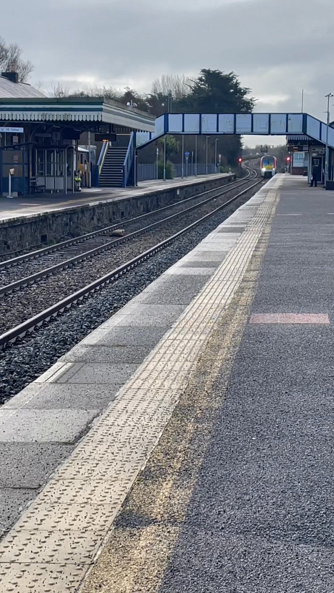 Class 175 (175007) in blank livery condition on an empty coaching stock ...