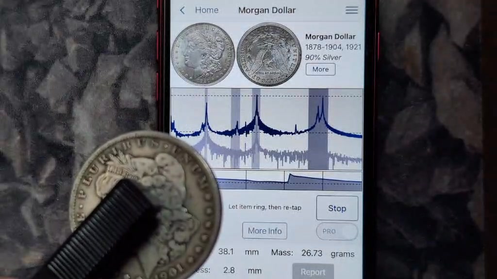 1901 Silver Morgan Dollar — hear that silver ping! #SilverPing ...