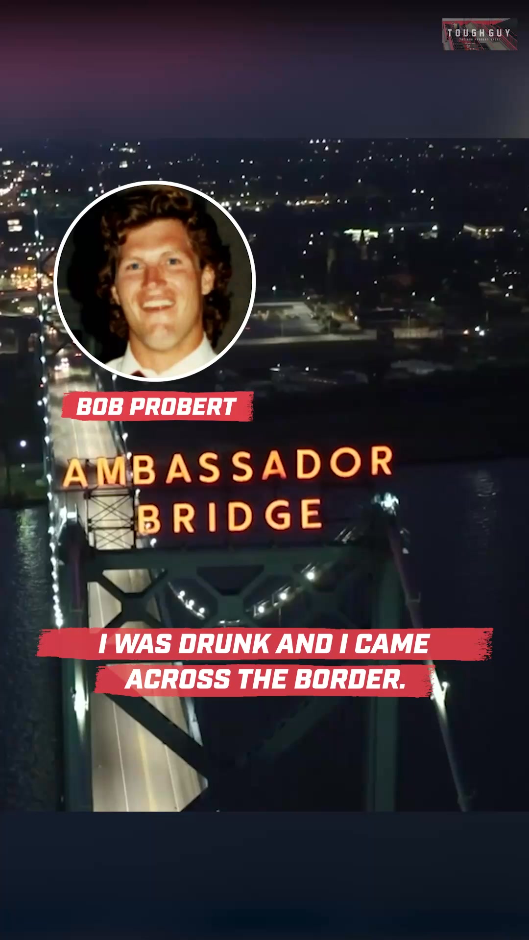 The Incident That Got Bob Probert In Big Trouble! #car #hockey #police ...