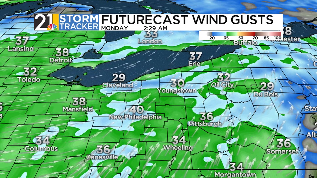 Winds will gradually increase today and tonight, setting the stage for ...