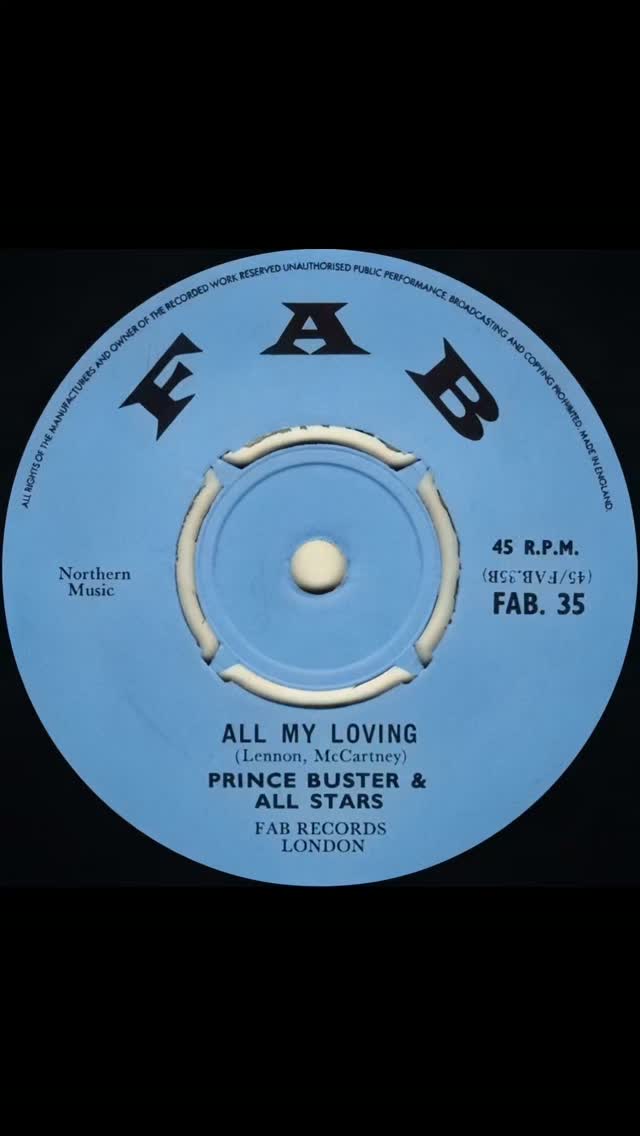 Prince Buster And The All Stars – Wreck A Pum Pum