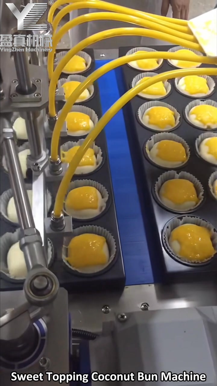 Sweet Topping Coconut Bun Machine | Ying Machinery | Facebook