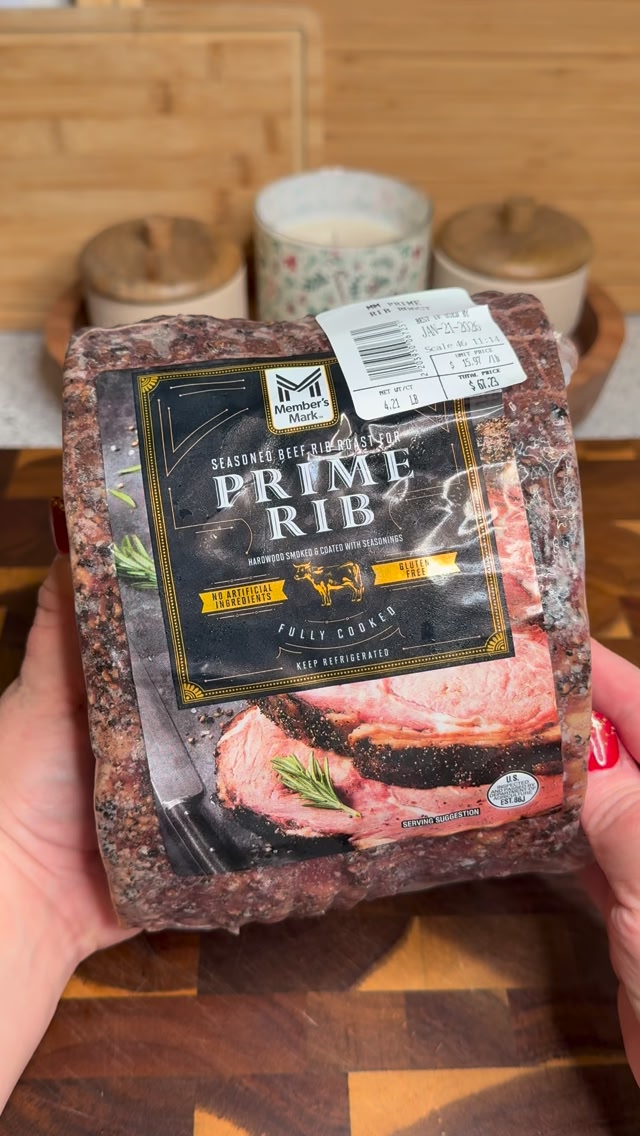 REVIEW RECAP: 🥩 Member’s Mark Fully Cooked Prime Rib 🥩 This holiday ...