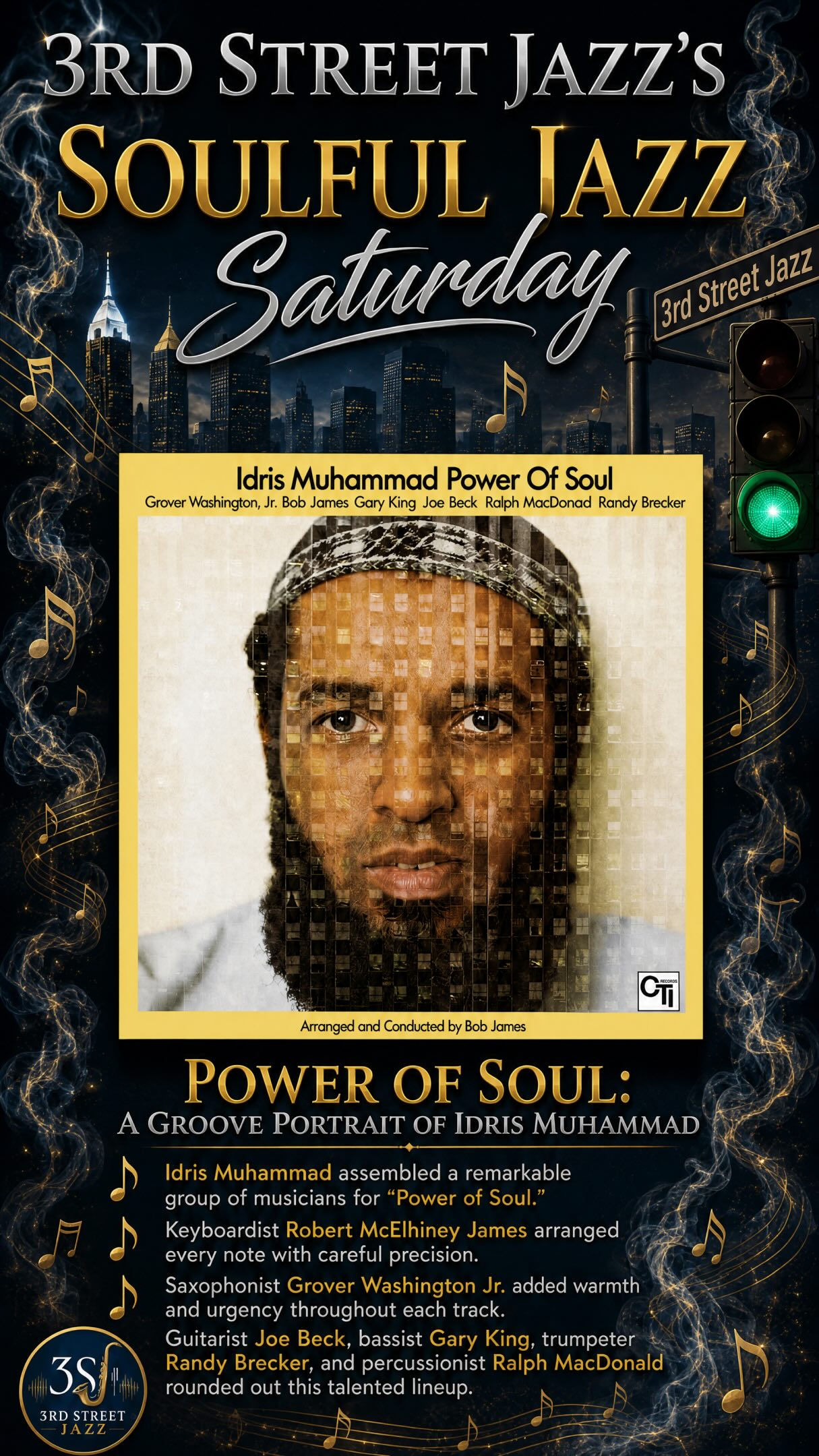 レア・グルーヴ名盤！Idris Muhammad / Power Of Soul Idris Muhammad