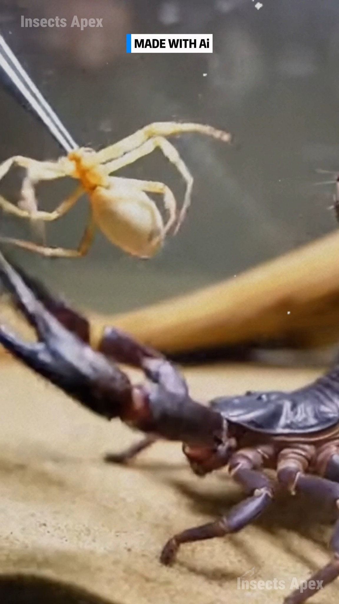Insects Apex - The armored Viper-Tail Scorpion enforces... | Facebook