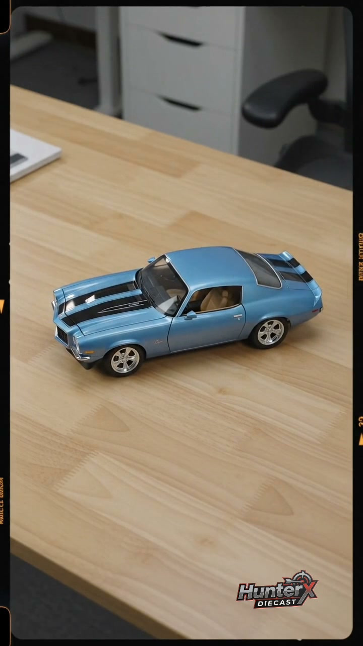 Franklin Mint Camaro model's excellent detail