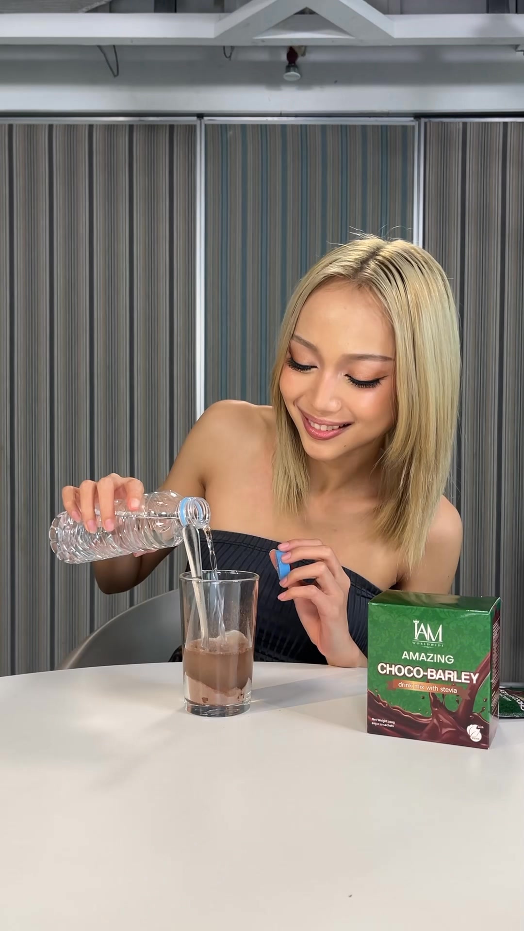 The sound of wellness never tasted this good. 🍫🔊Amazing Choco-Barley ...