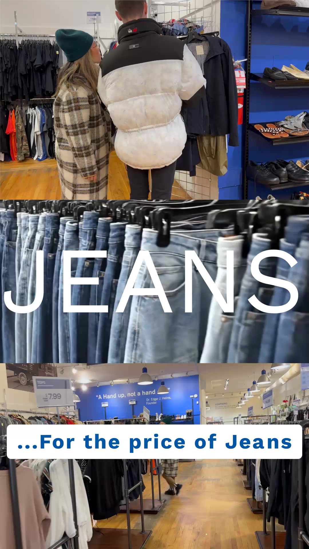 Yes, our Goodwill Ledgewood store is a fashion find. It's packed with ...