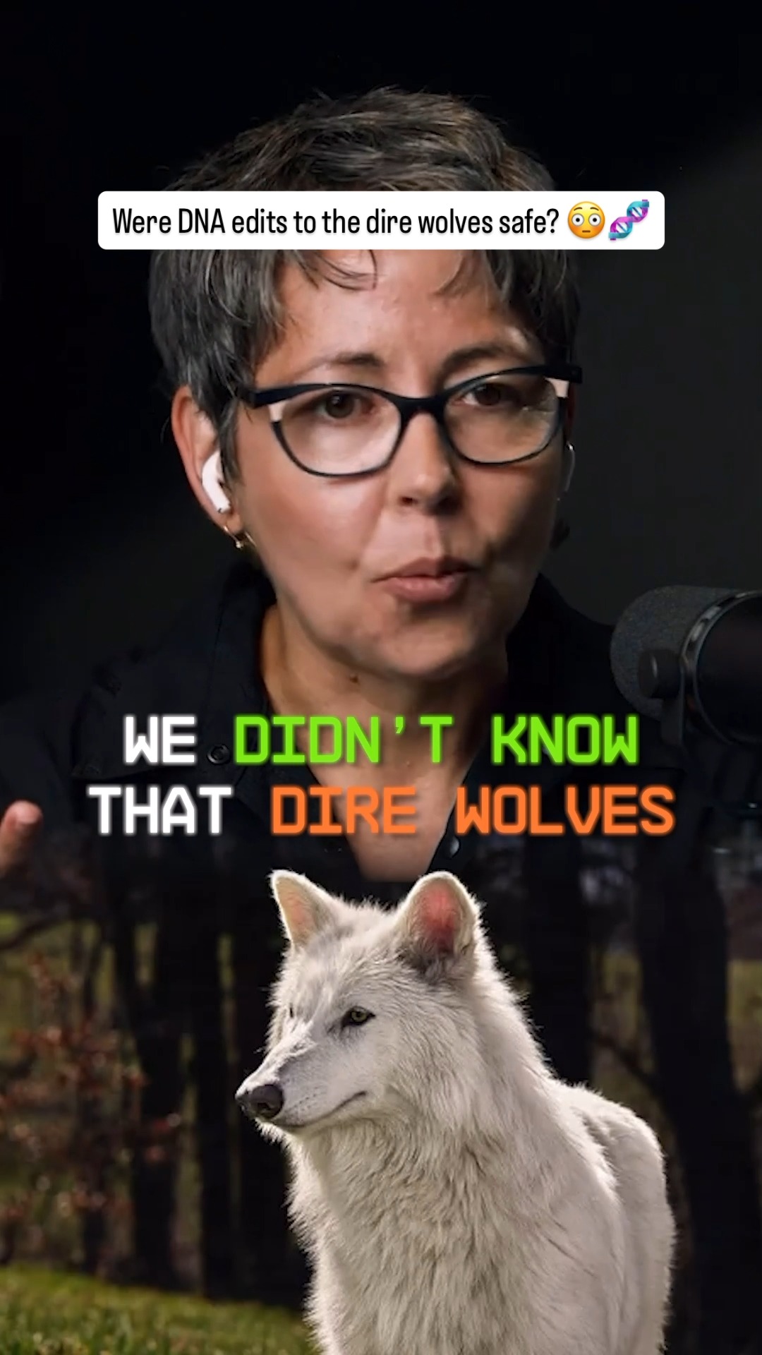 A paleo artist once guessed dire wolves were red, like mammoths. But ...