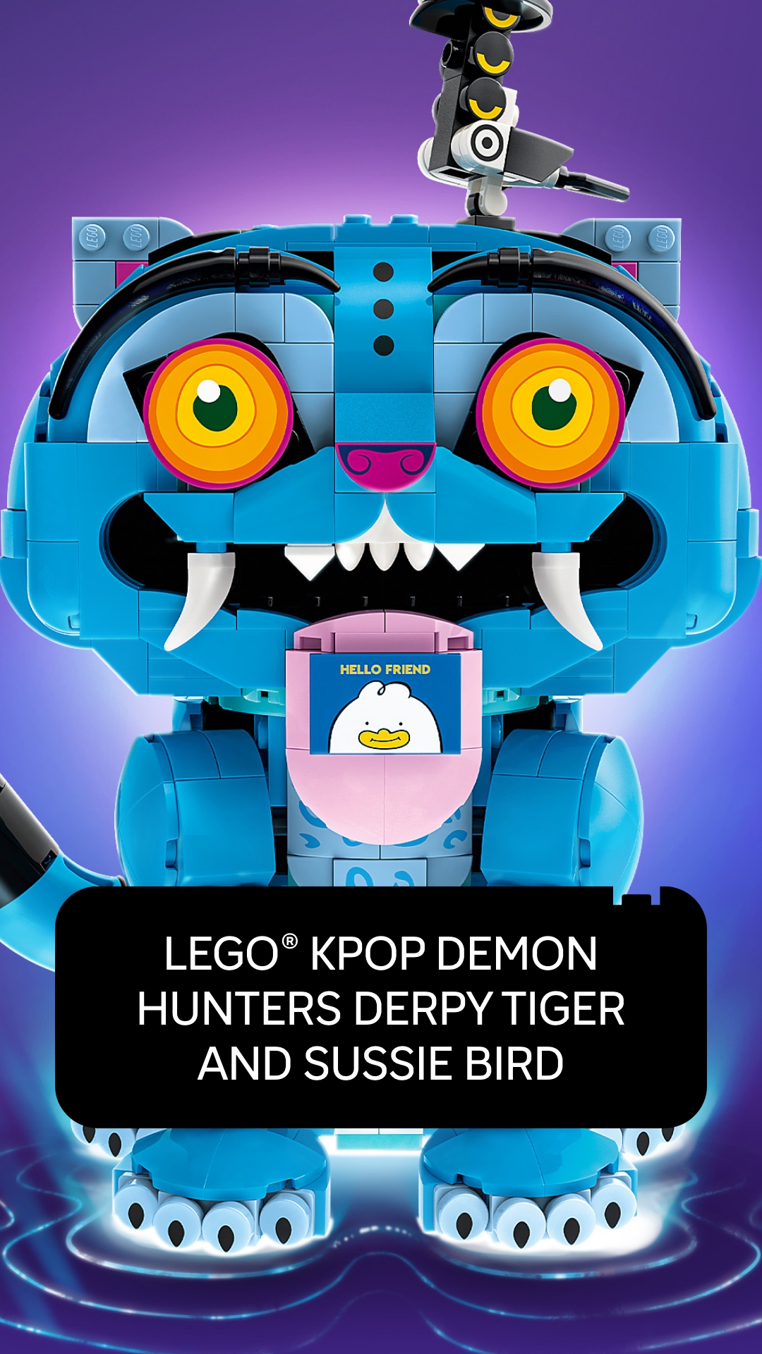 Create and display iconic characters from the KPop Demon Hunters