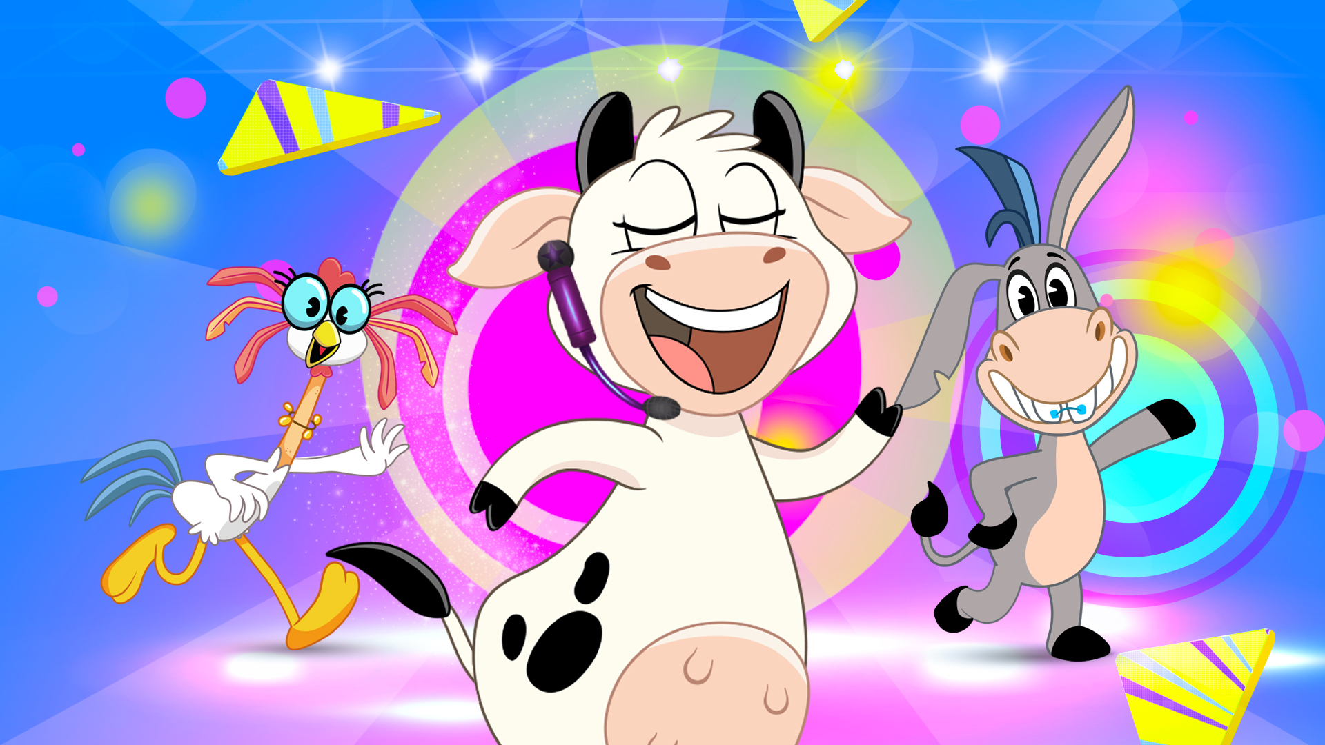 ¡Mu mu fans! 🐮🎶 La diversión musical ya está aquí, bailemos al ritmo ...