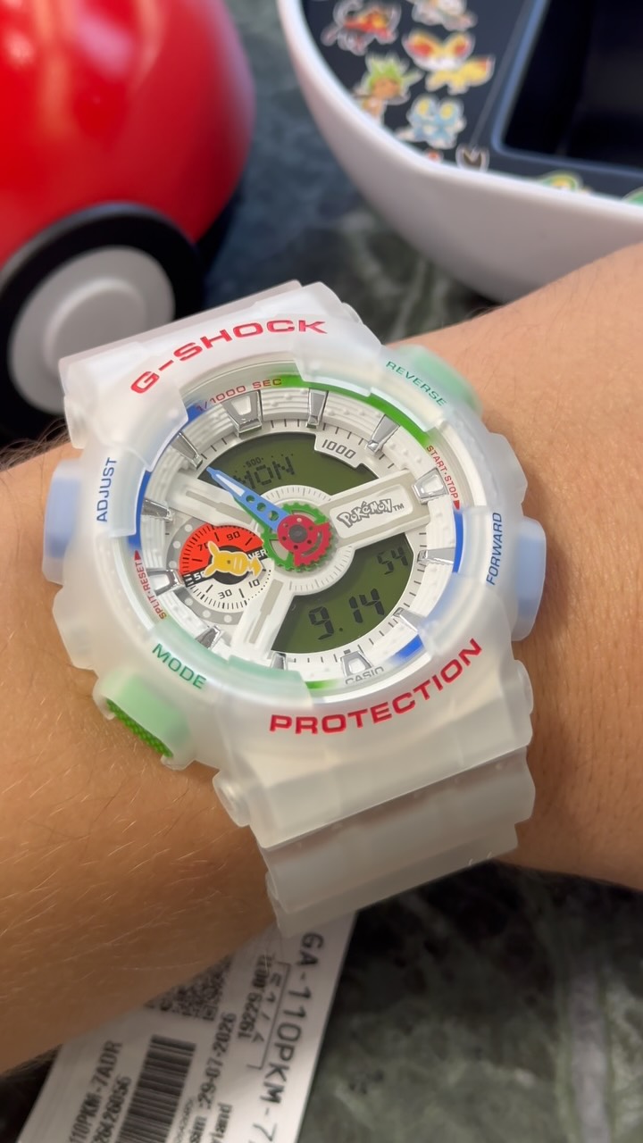 Join the celebration! Pokémon turns 30 with a G-SHOCK collab that
