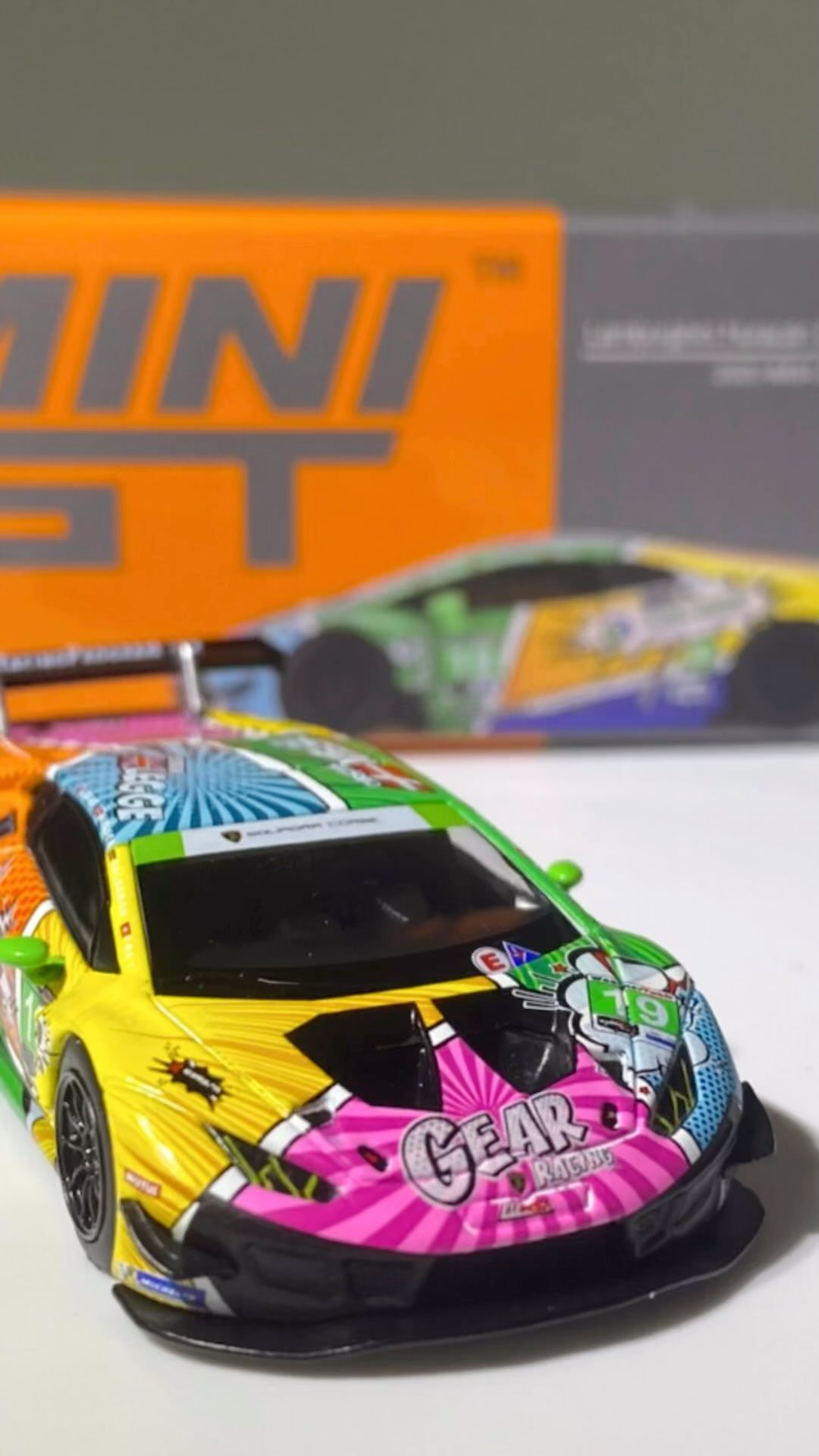 Lamborghini Huracán GT3 EVO #19 GEAR Racing 2020 IMSA Daytona 24