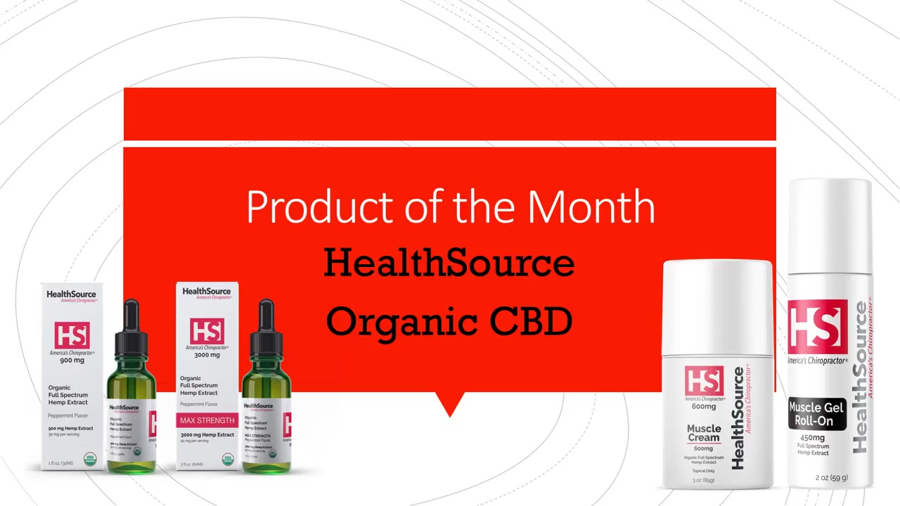 Product of the Month: HealthSource Organic CBD comes in an array of ...
