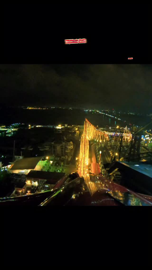 Who needs Dive Coasters when you can have a first drop as steep as