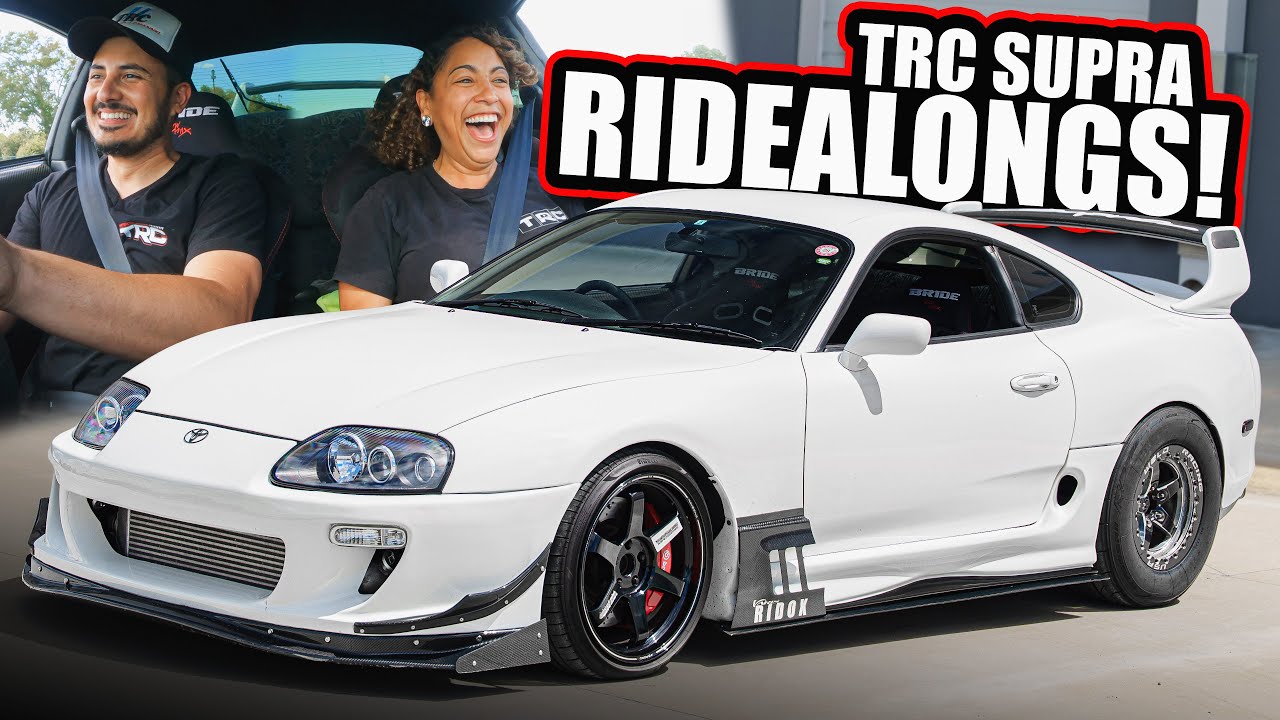 1200HP TRC Supra 3.2L Dart 2JZ SCREAMS 9000RPM! (AMAZING RIDE-ALONGS ...
