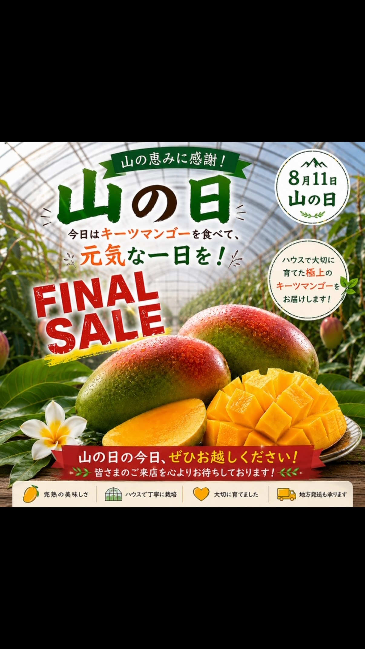 ふじえだ完熟マンゴー | Fujieda-shi Shizuoka