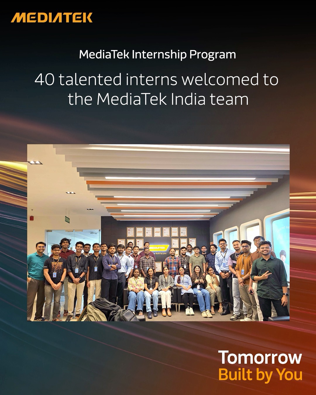 MediaTek India’s Internship Program kicks off with creativity 🚀 We’re ...