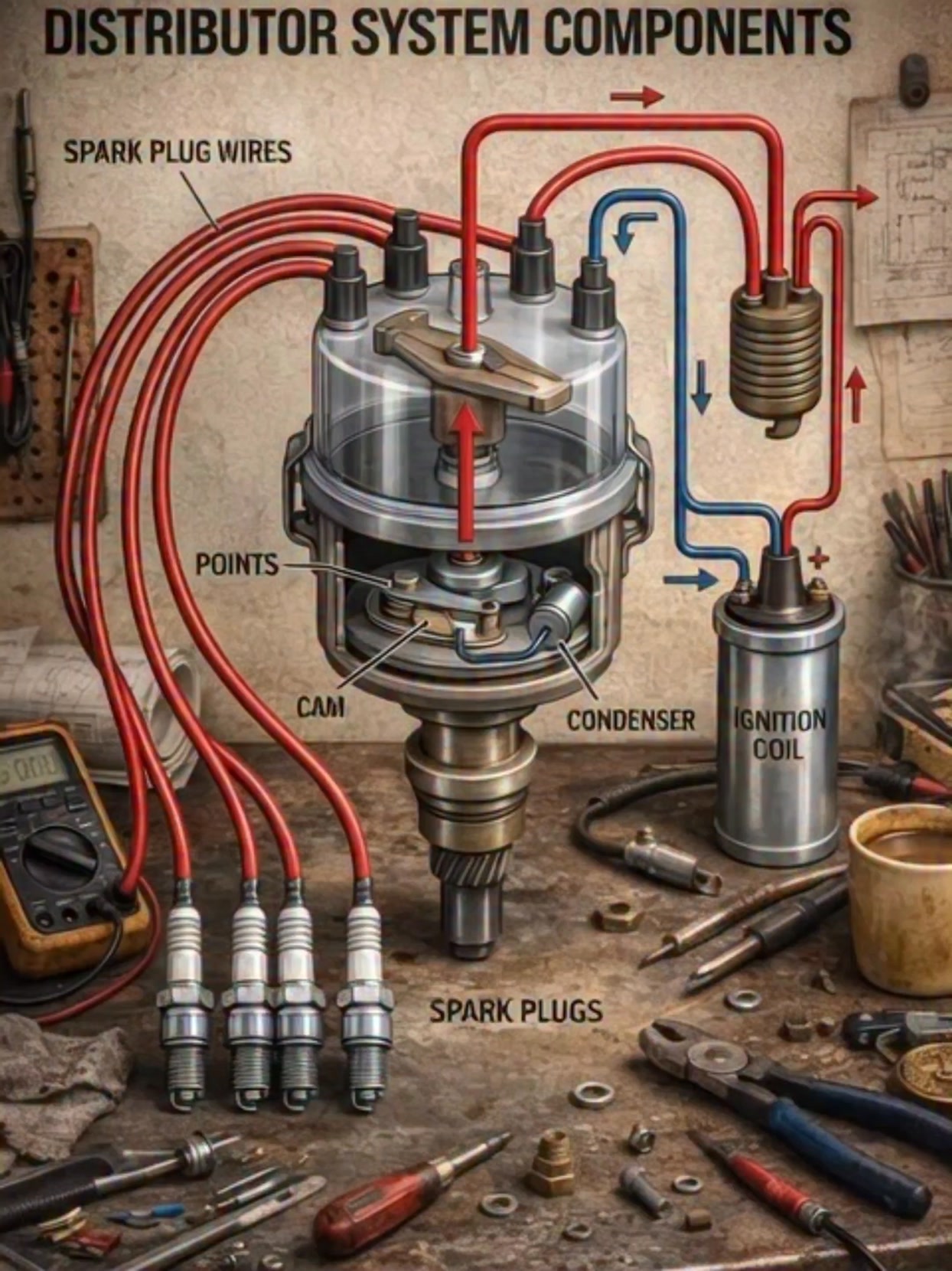 “Distributor Ignition System 🔥 #Torquecraft #fblifestyle # ...