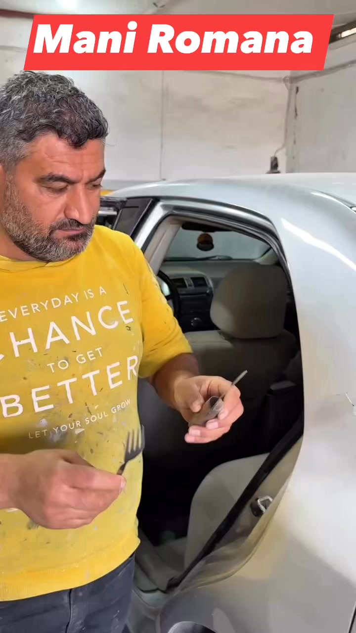 Deniting painting work #car #automobile #mani #Romana #pb04 | Manni ...
