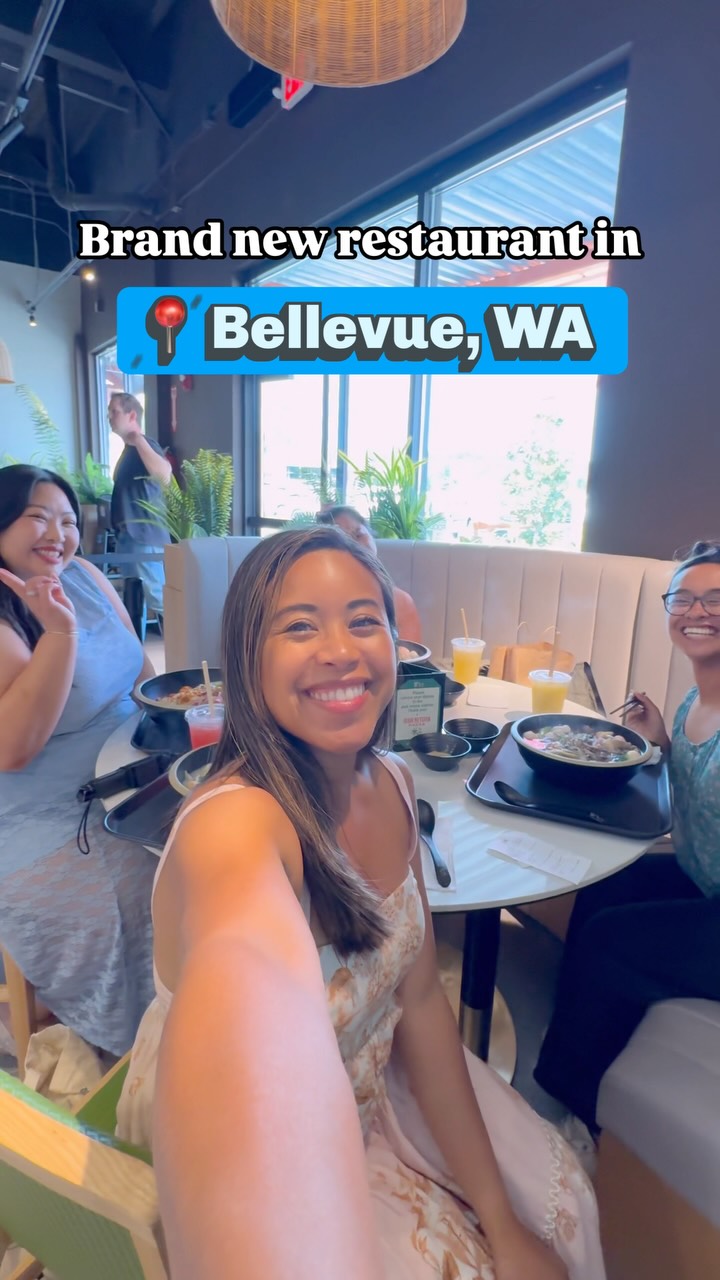 There's a BRAND NEW restaurant in Bellevue and it was the perfect