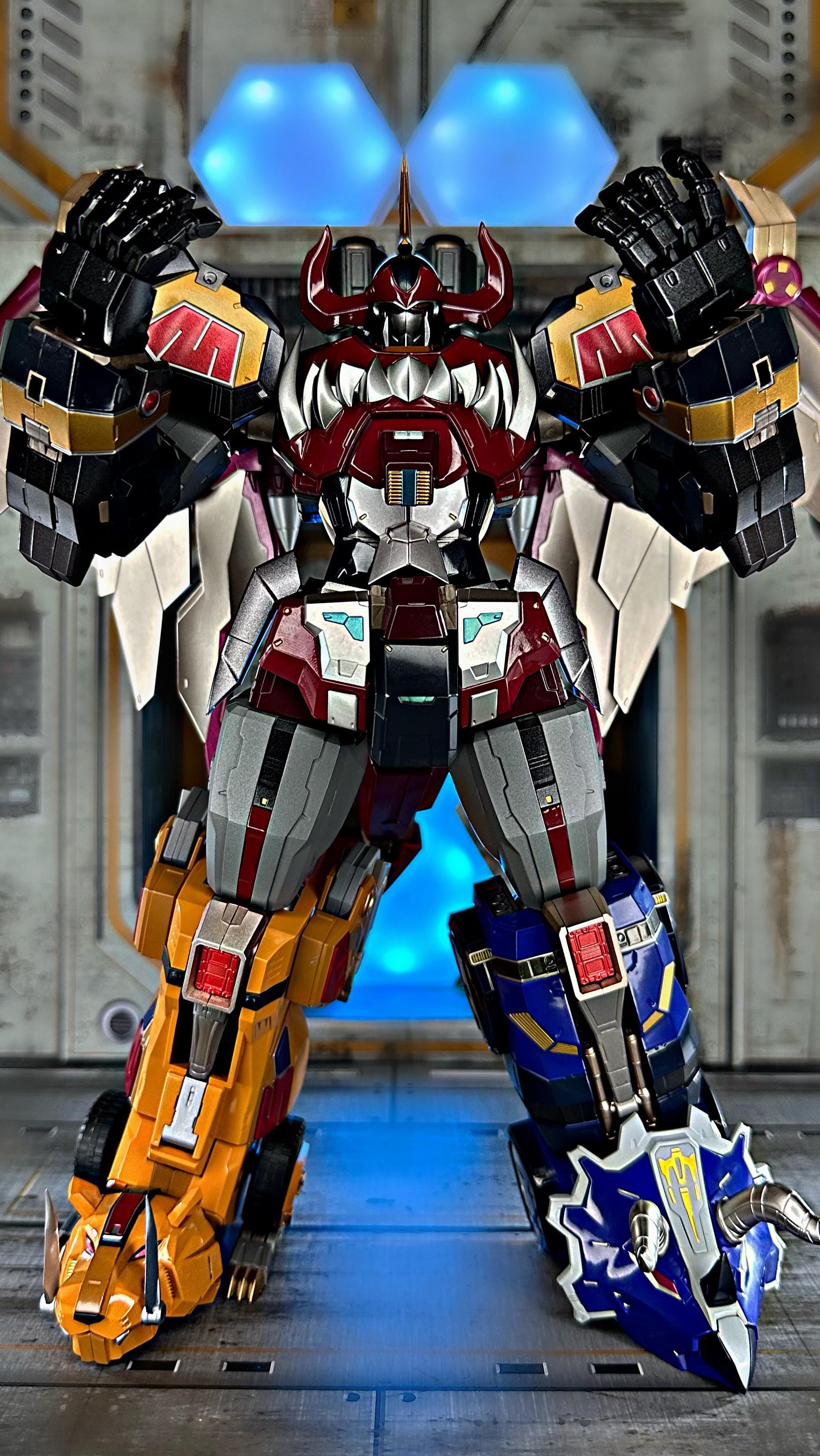 Power Rangers Go! Kara Kuri Combine: Dino Megazord! (DaiZyuJin 