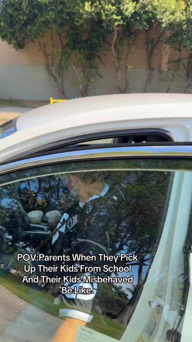 Parents When They Pick Up Their Kids From School And Their Kids ...