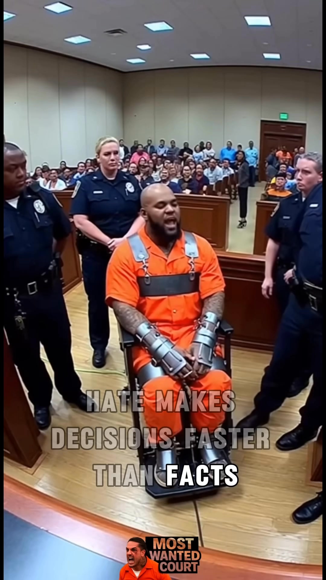 Hate Decides Faster Than Facts - 50 Years Sentence Reaction #courtroom ...