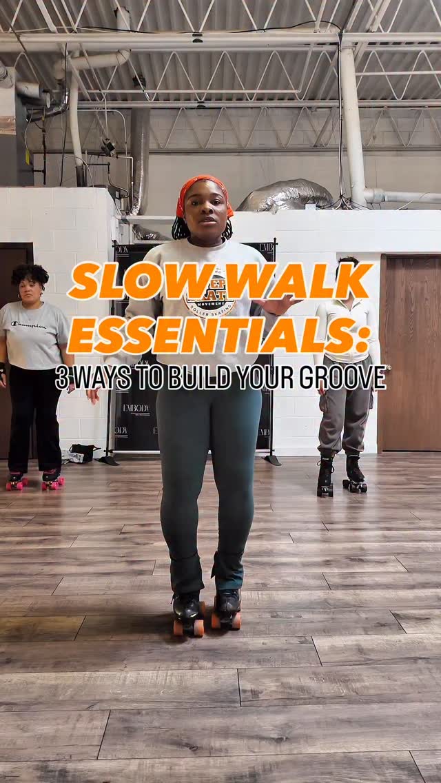 SLOW WALK: 3 WAYS TO GROOVE 🧡🛼 Took a quick moment to explain how to ...