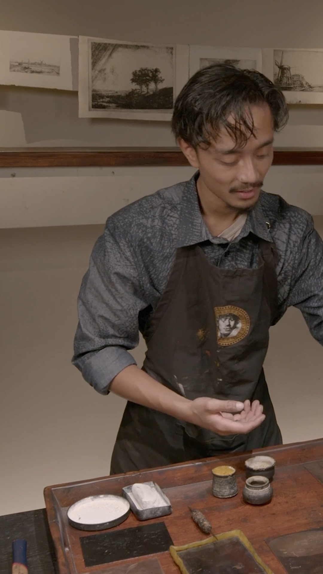 On view now: The Renaissance Engraver at Work ✨ Drawn entirely