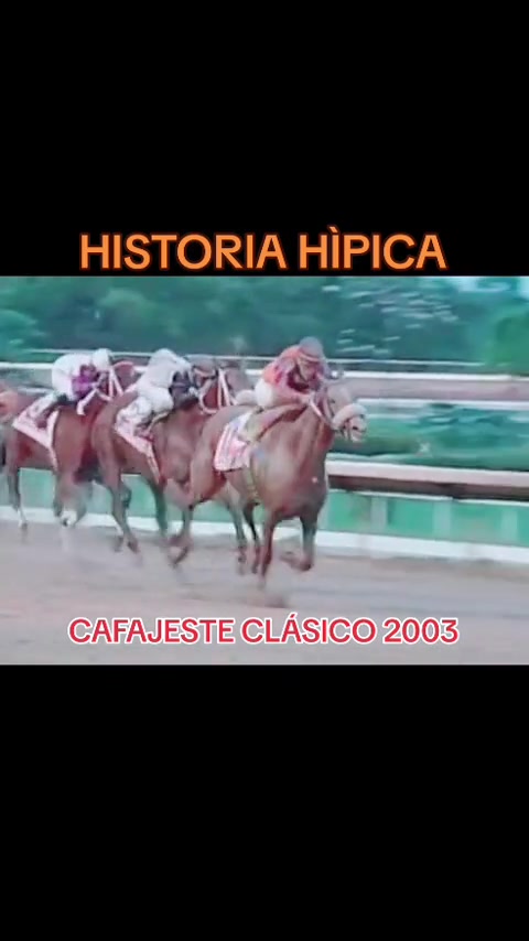 🔥 **2003 – CAFajeste, gloria panameña** 🇵🇦🐎 En el **Clásico