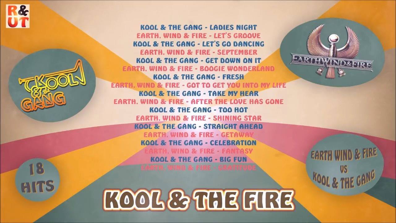 KOOL & FIRE - Kool & The Gang vs Earth Wind & Fire - By R&UT