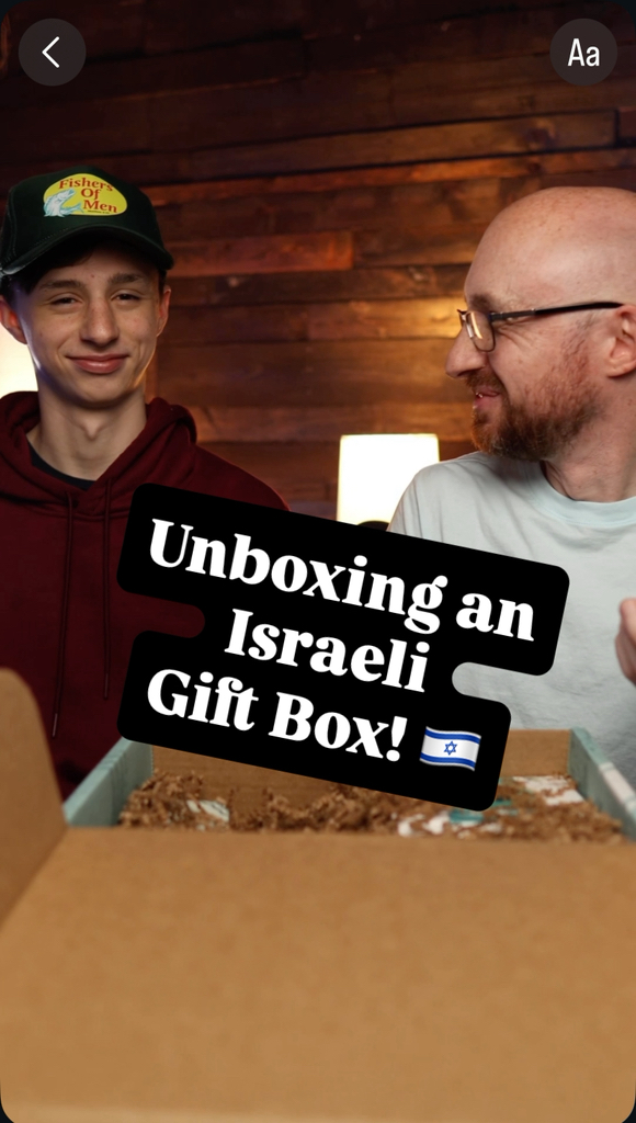 Unboxing gifts from Israel! (Hope Box) 🇮🇱 artzabox.com Thank you ...