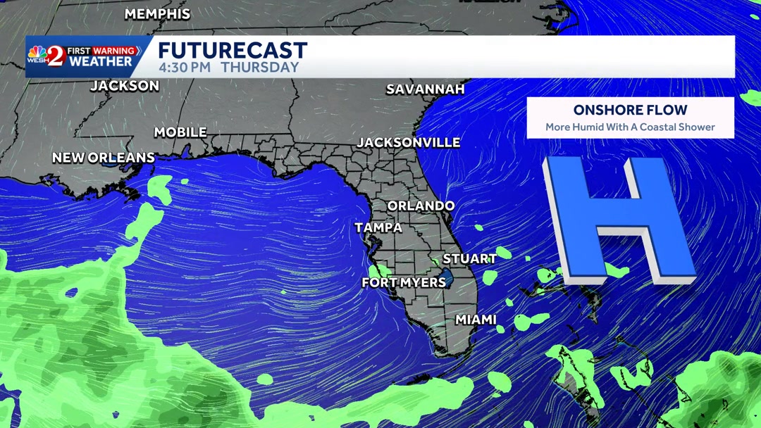 A pretty quiet weather setup this week. Maybe a few showers and a touch ...