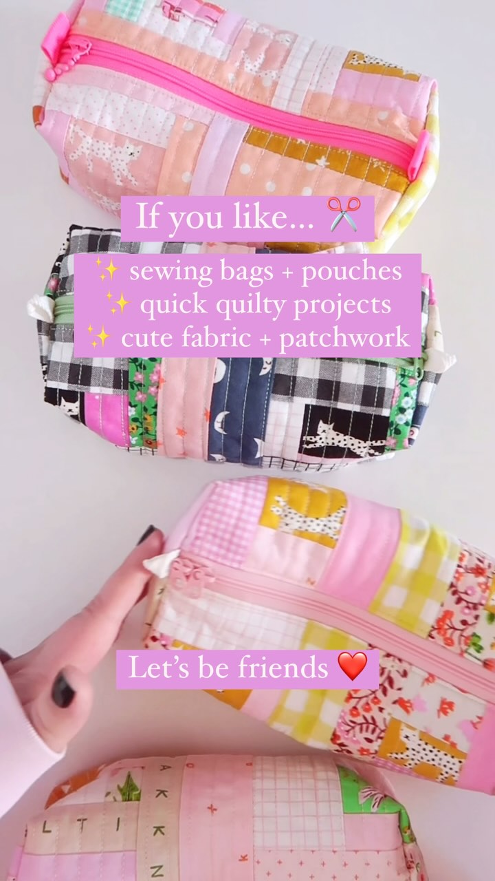 If you like to sew and quilt. Fancy quick makes. And quilty bags and ...