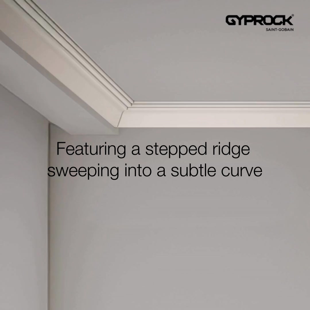 Introducing the latest in our Gyprock cornice range - Gyprock Canto ...