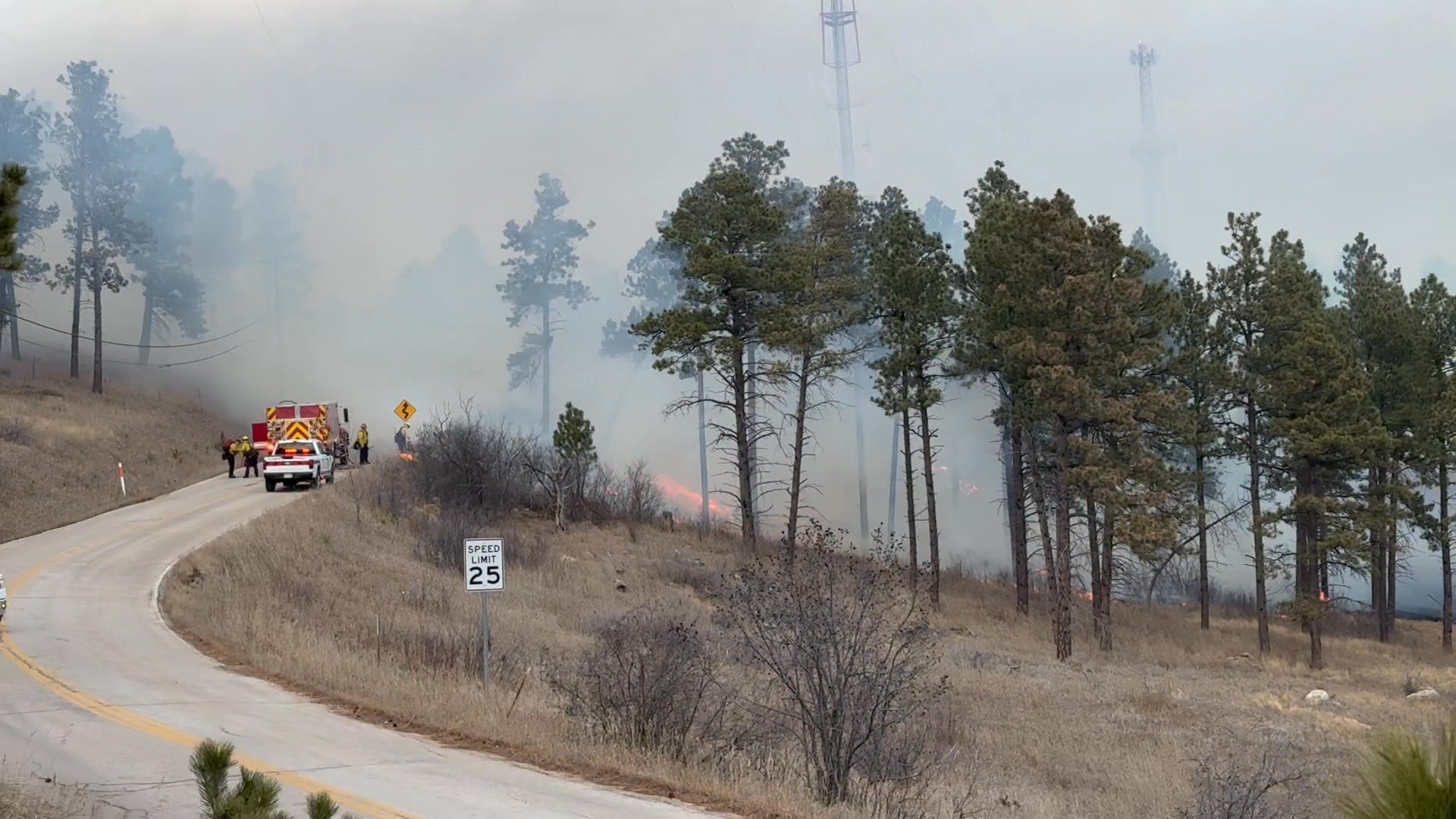 Rapid City Fire Department crews are currently fighting a fire on ...