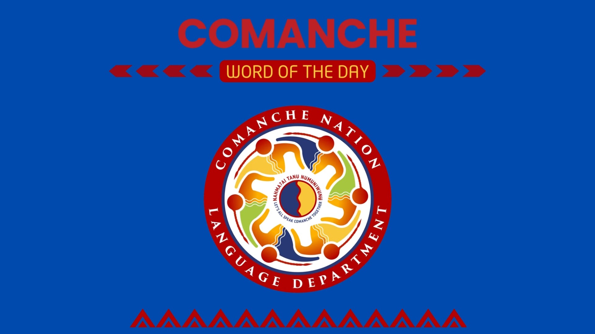 Word of the Day 2026 January #Comanche #ComancheLanguage #wordoftheday ...