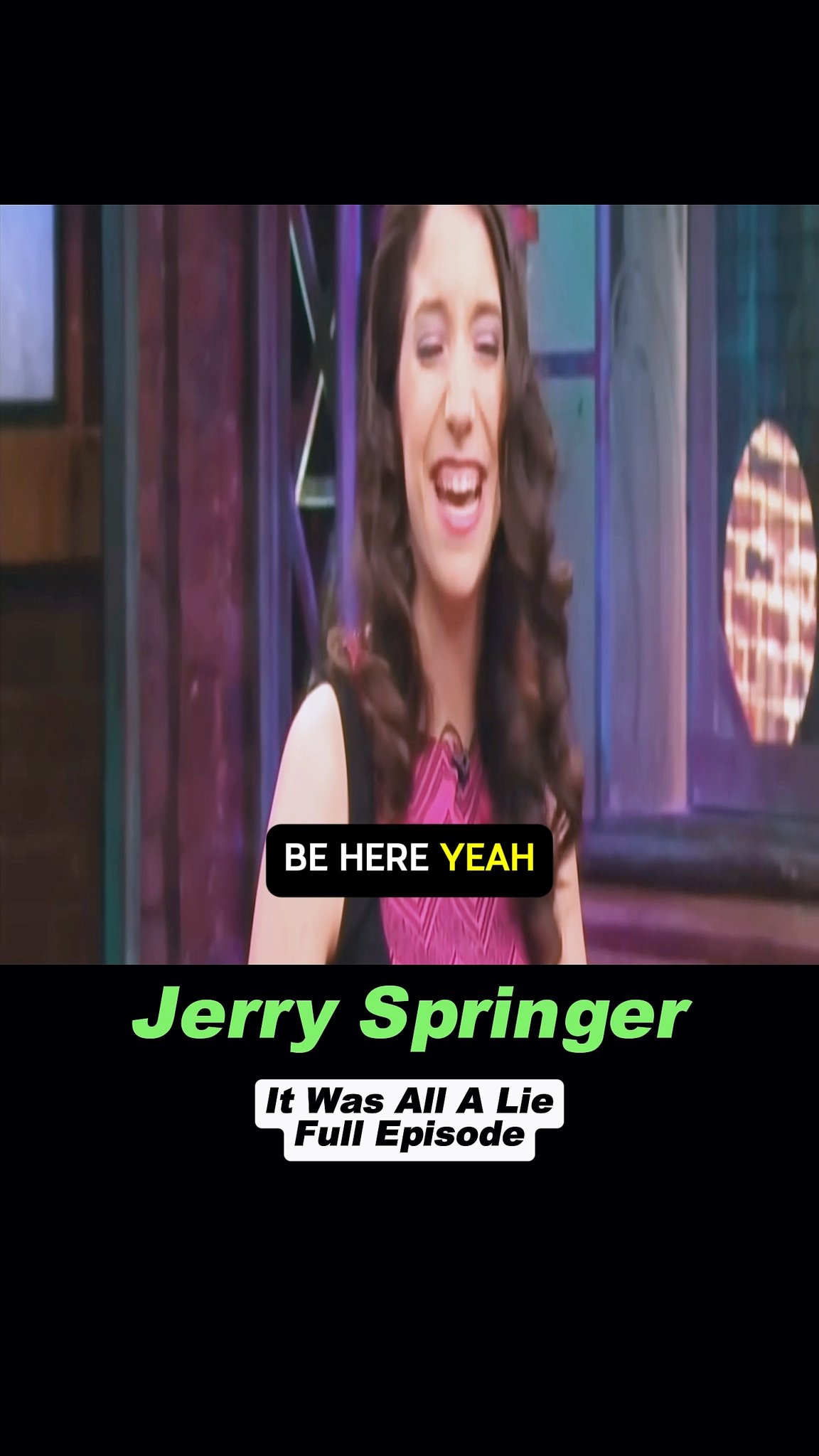 Jerry Springer Show 🎬 Best tv show ever #TheJerrySpringerShow # ...