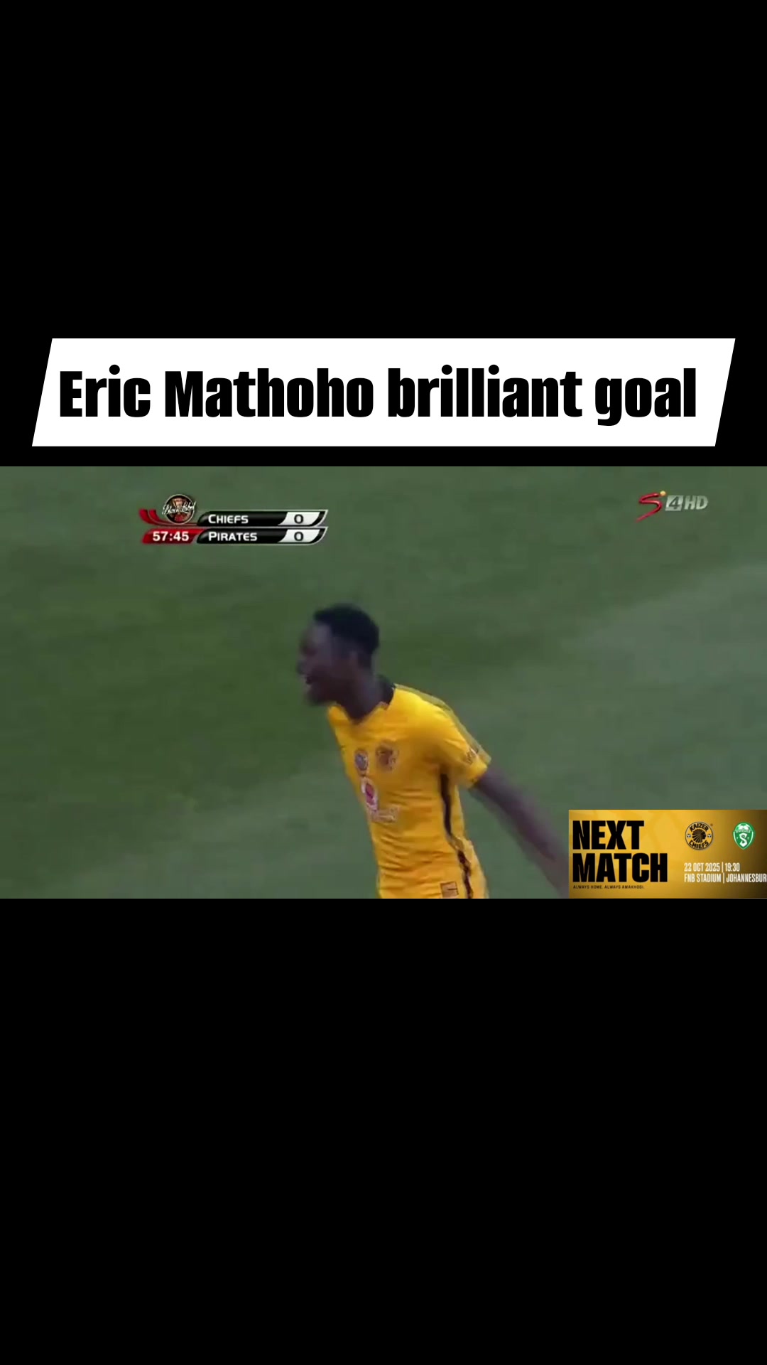 Brilliant goal from Mathoho @highlight Kaizer Chiefs | Prosper ...