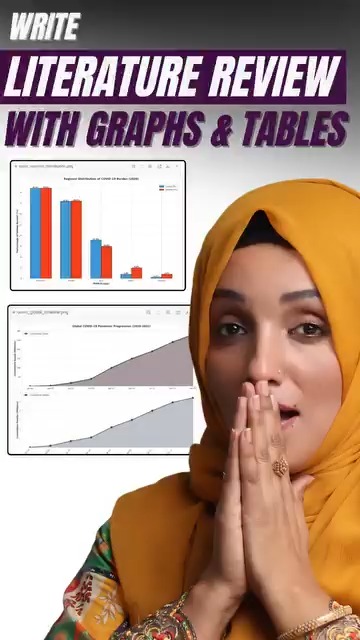 Write a Literature revwie with graphs, tables and charts Learn how ...