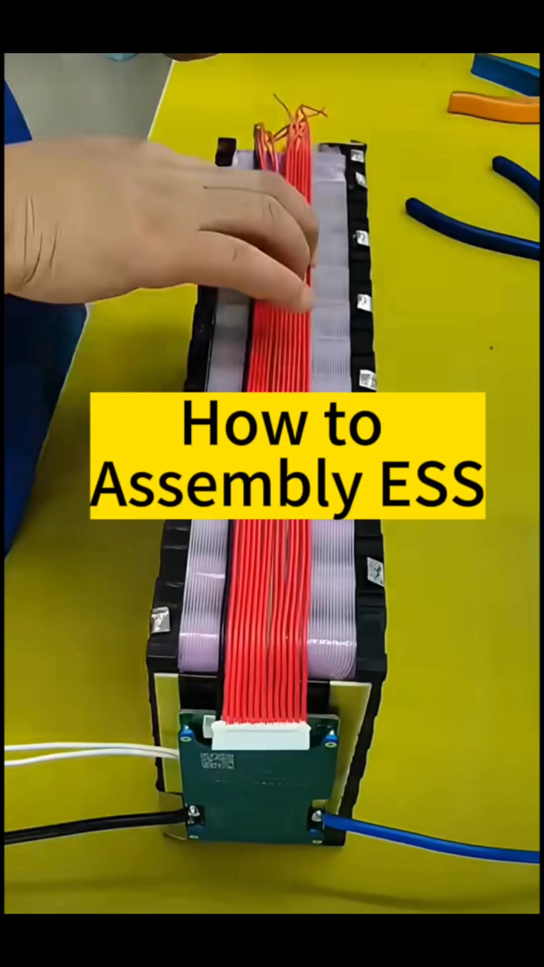How to assembly ESS 5KWH 10KHW 15KWH #ESS #energystoragesystem # ...