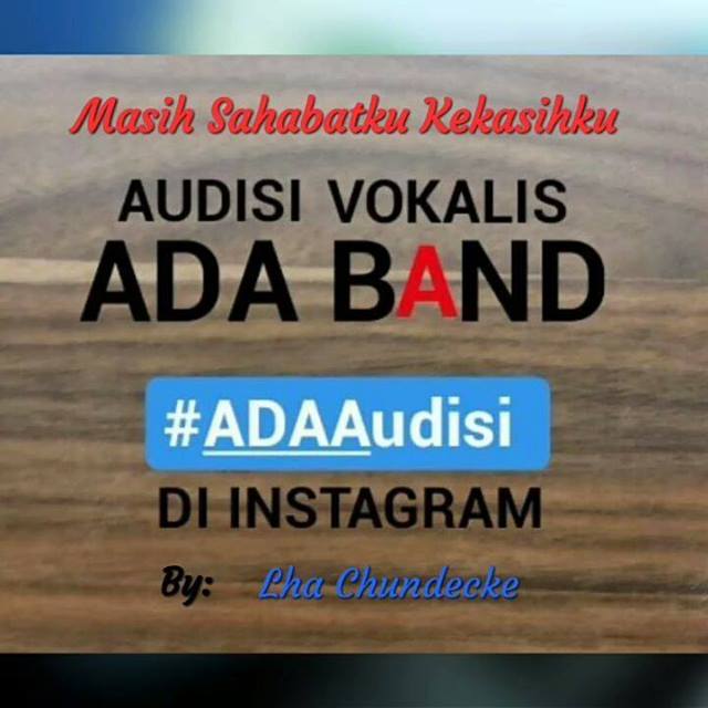 Law Chundecke Adaaudisi Vokalis Ada Band 2018 Masih Ada band merupakan grup band yang dibentuk pada sekitar tahun 1996. facebook