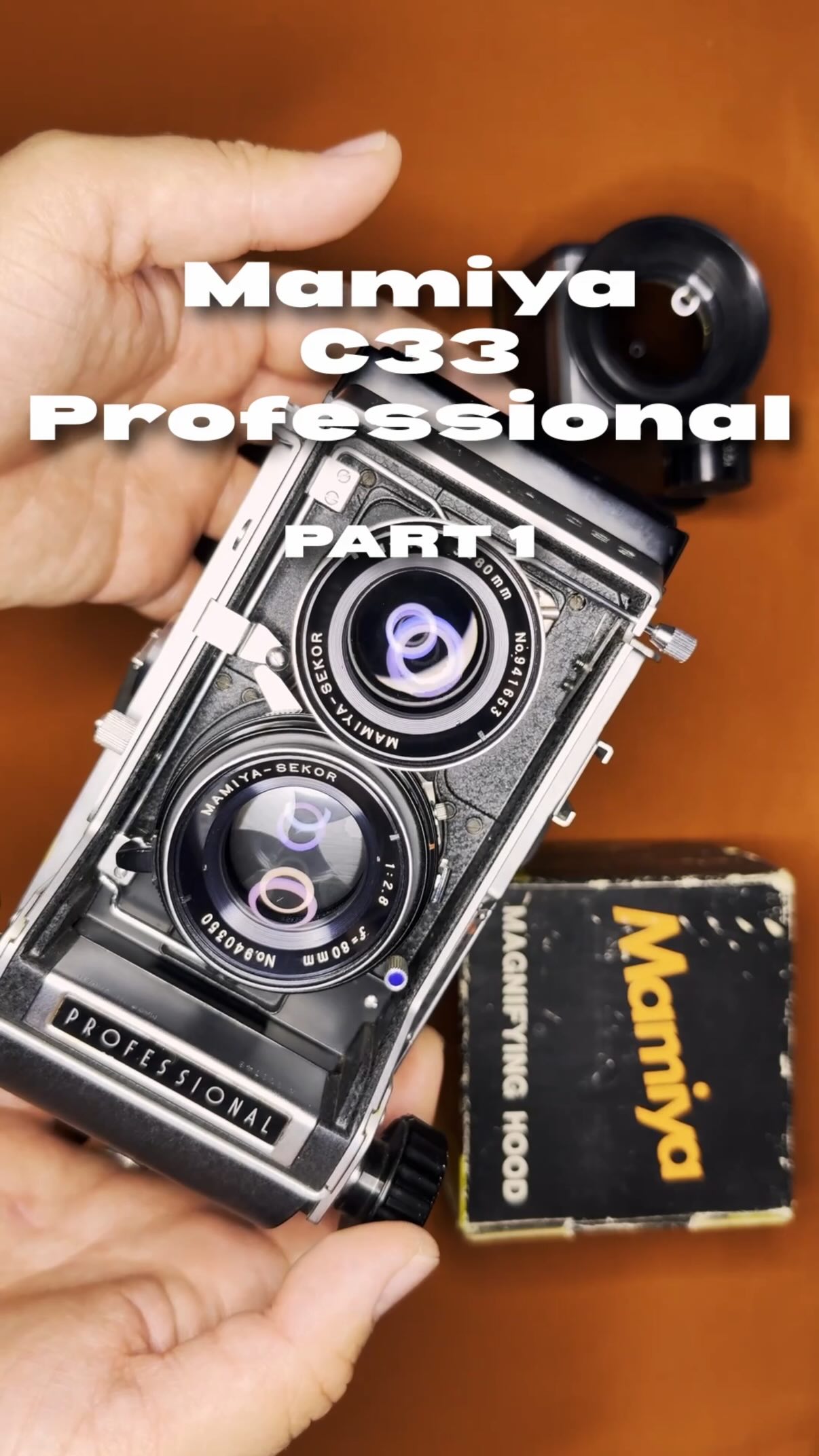 Part 1: Today we are checking out the Mamiya C33 Professional, a